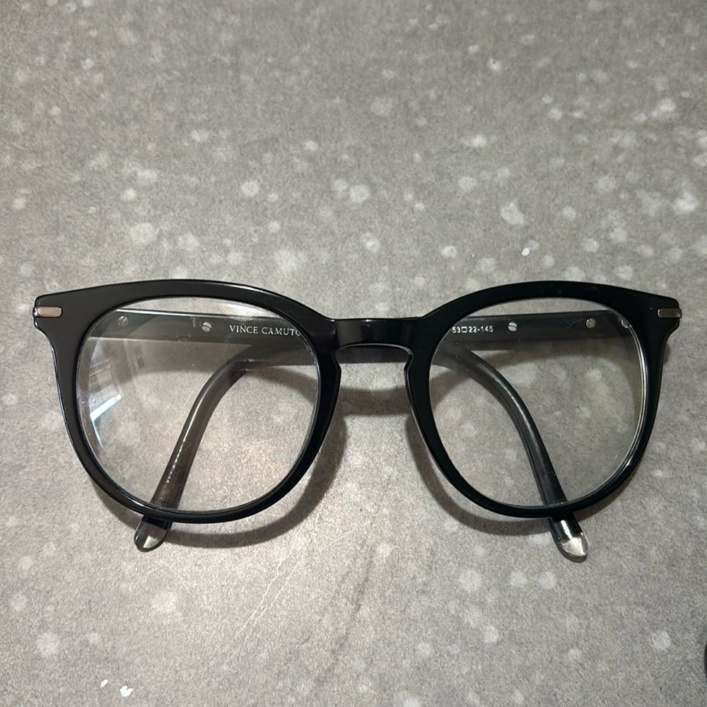 Vince Camuto Black Round Glasses